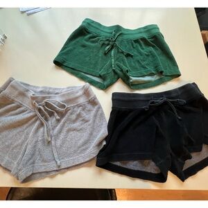 Women's hard tail shirts - all size large - Gray, Green, Black